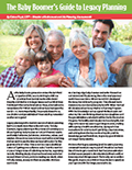 Savvy Generational Planning- The Boomer's Guide to Legacy Planning