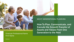 Savvy Generational Planning- How to Plan, Communicate, and Execute the Smooth Transfer of Assets and Values From One Generation to the Next