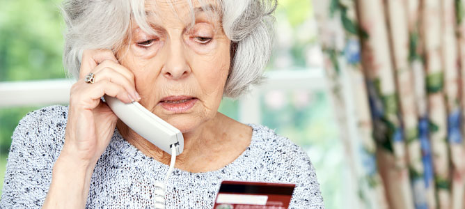 Senior Woman on Phone
