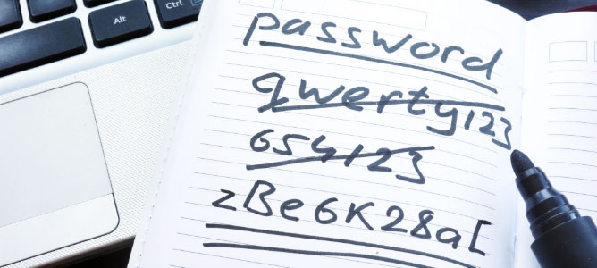 Passwords on Paper