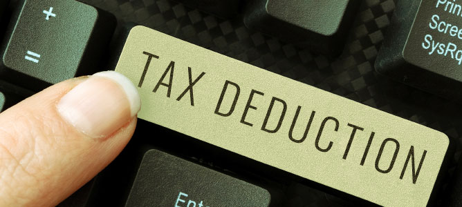 Tax Deduction Keyboard