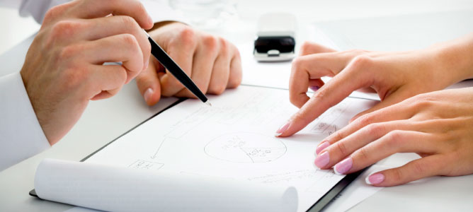 Hands With Document