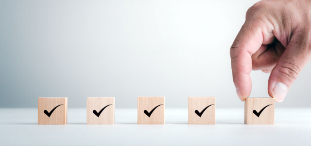 Check-Mark Blocks