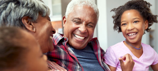 Grandparents With Grandchildren