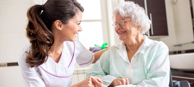 Nurse With Senior