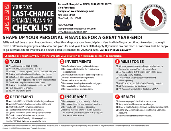 Checklist Sample