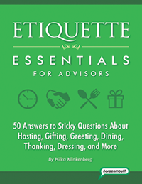 Horsesmouth Advisor/CPA Etiquette Essentials