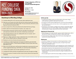 Key College Funding Card Sample