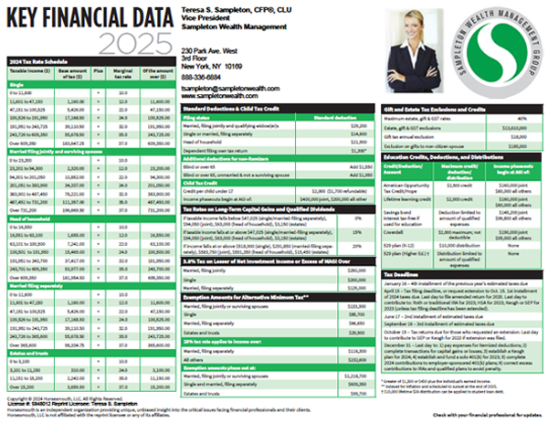 Key Data Sample
