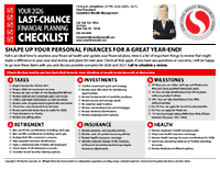 Last-Chance Checklist