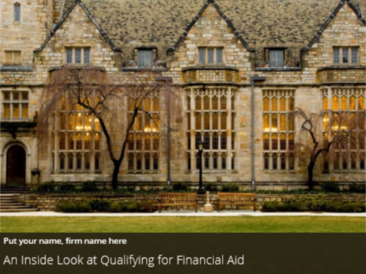 An Inside Look at Qualifying for Financial Aid