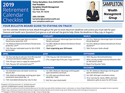 horsesmouth retirement calendar checklist