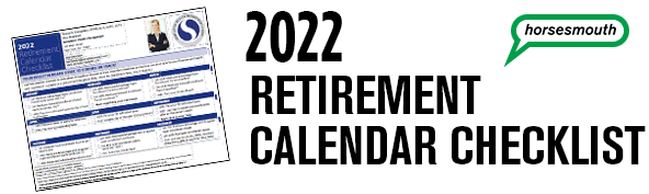 Retirement Calendar Checklist