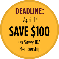 Savvy IRA Planning for Boomers -Save $100