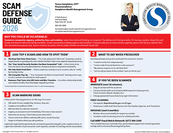 Scam Defense Guide Sample