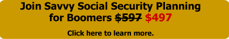 Order Savvy Social Security Button