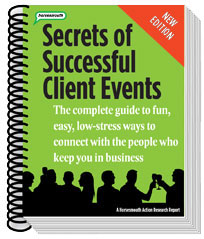 secrets of successful client events book