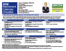Retirement Checklist