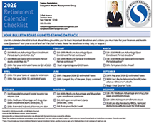 Retirement Calendar Checklist