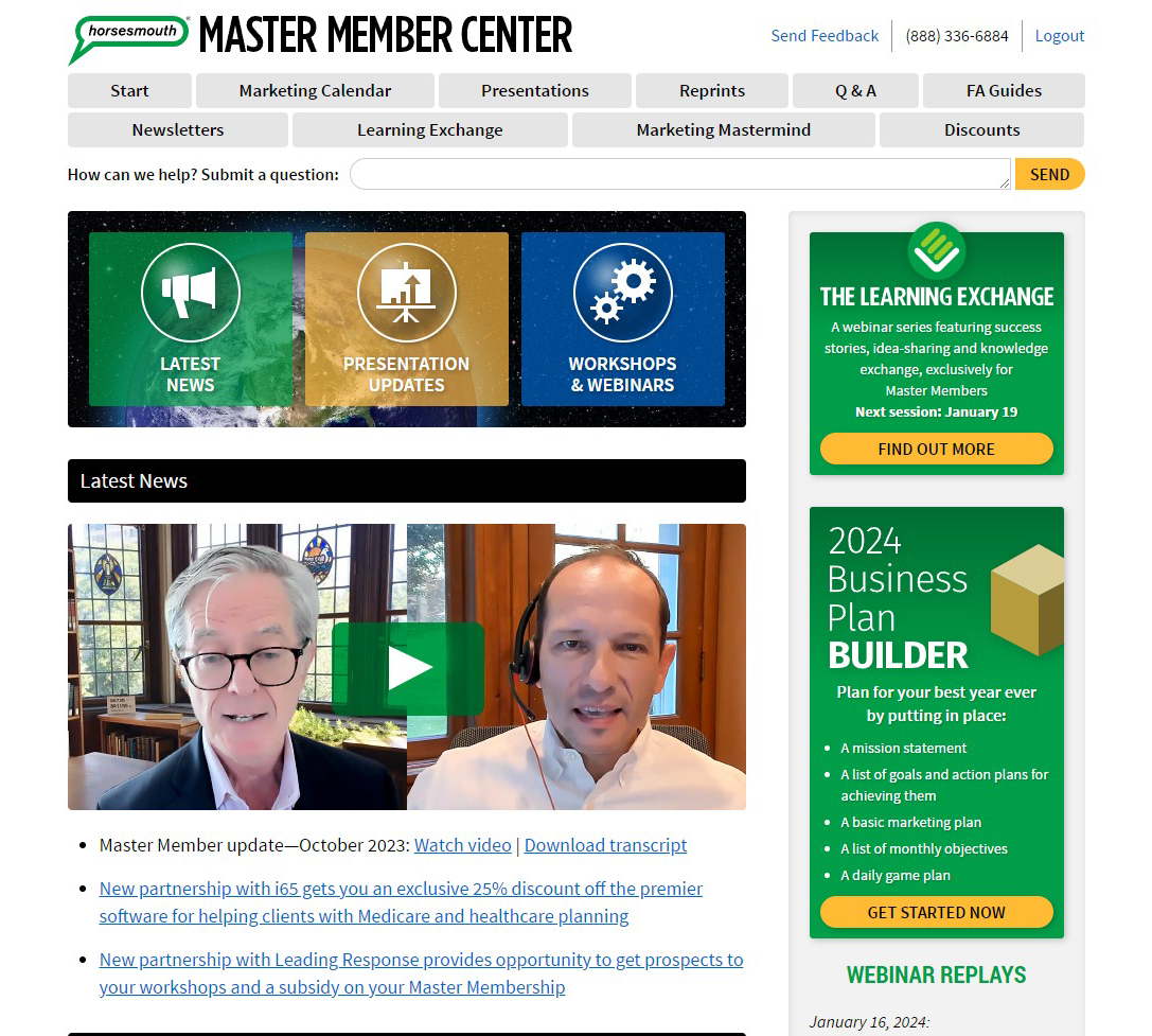 Master Marketing Center