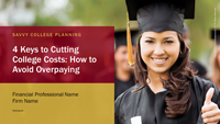 How to Cut College Costs