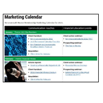 Marketing Calendar
