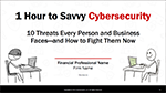 Horsesmouth Savvy Cybersecurity - 10 Threats Every Person and Business Faces