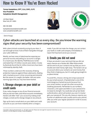 Horsesmouth Savvy Cybersecurity-Article Reprint