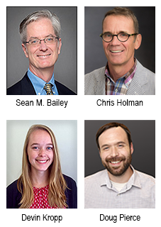 Sean Bailey, Chris Homan, Devin Kropp, Doug Pierce