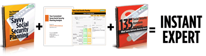 savvy social security planning materials