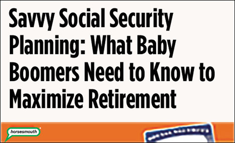 savvy social security planning slide 1
