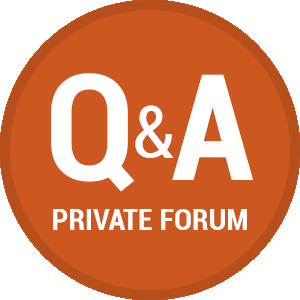 Q & A Private Forum