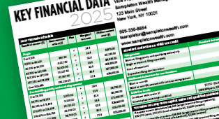 2025 Key Financial Data