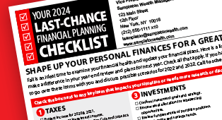 Last Chance Checklist